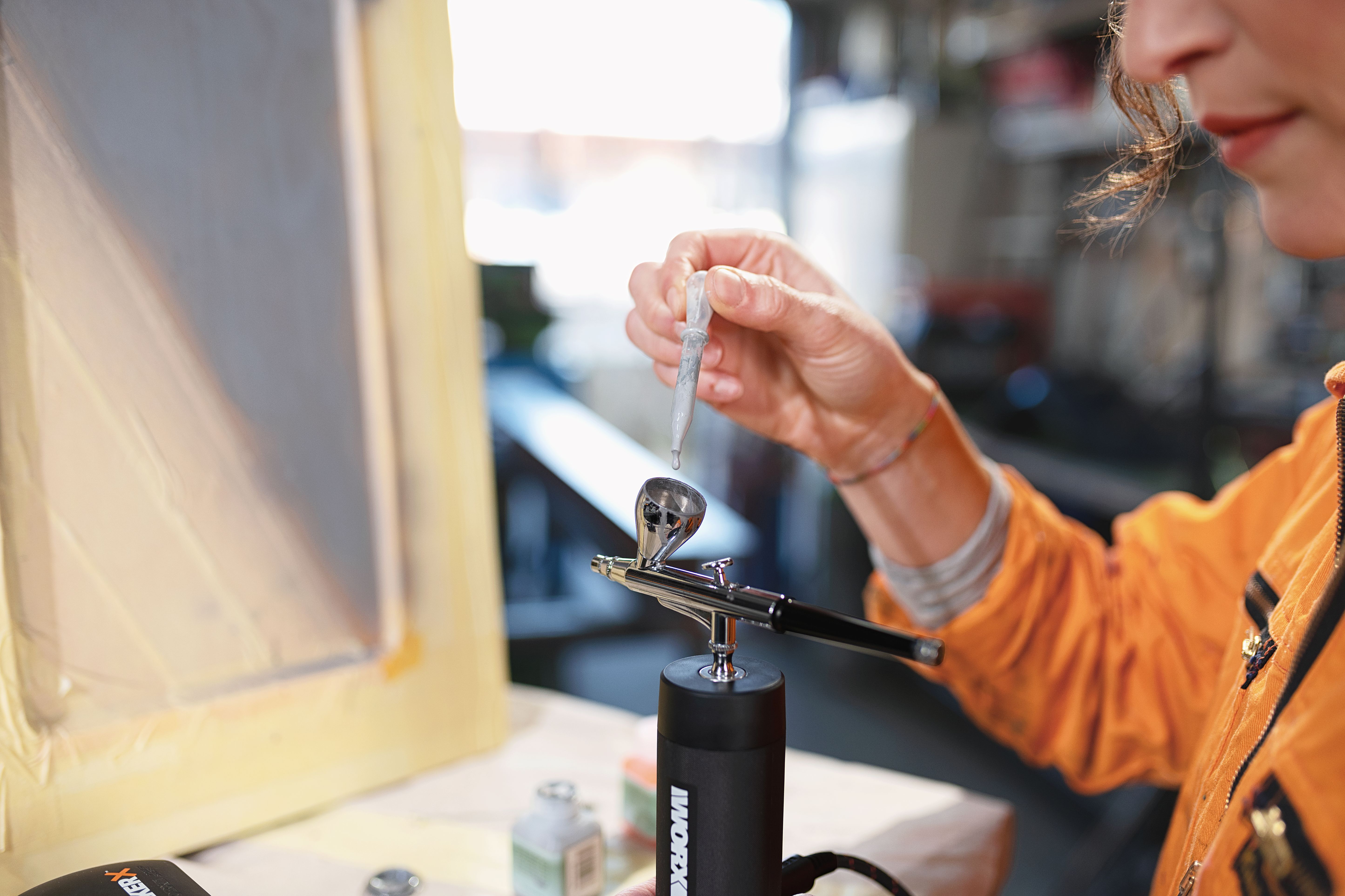 Worx WX742.9 - Aerógrafo MakerX