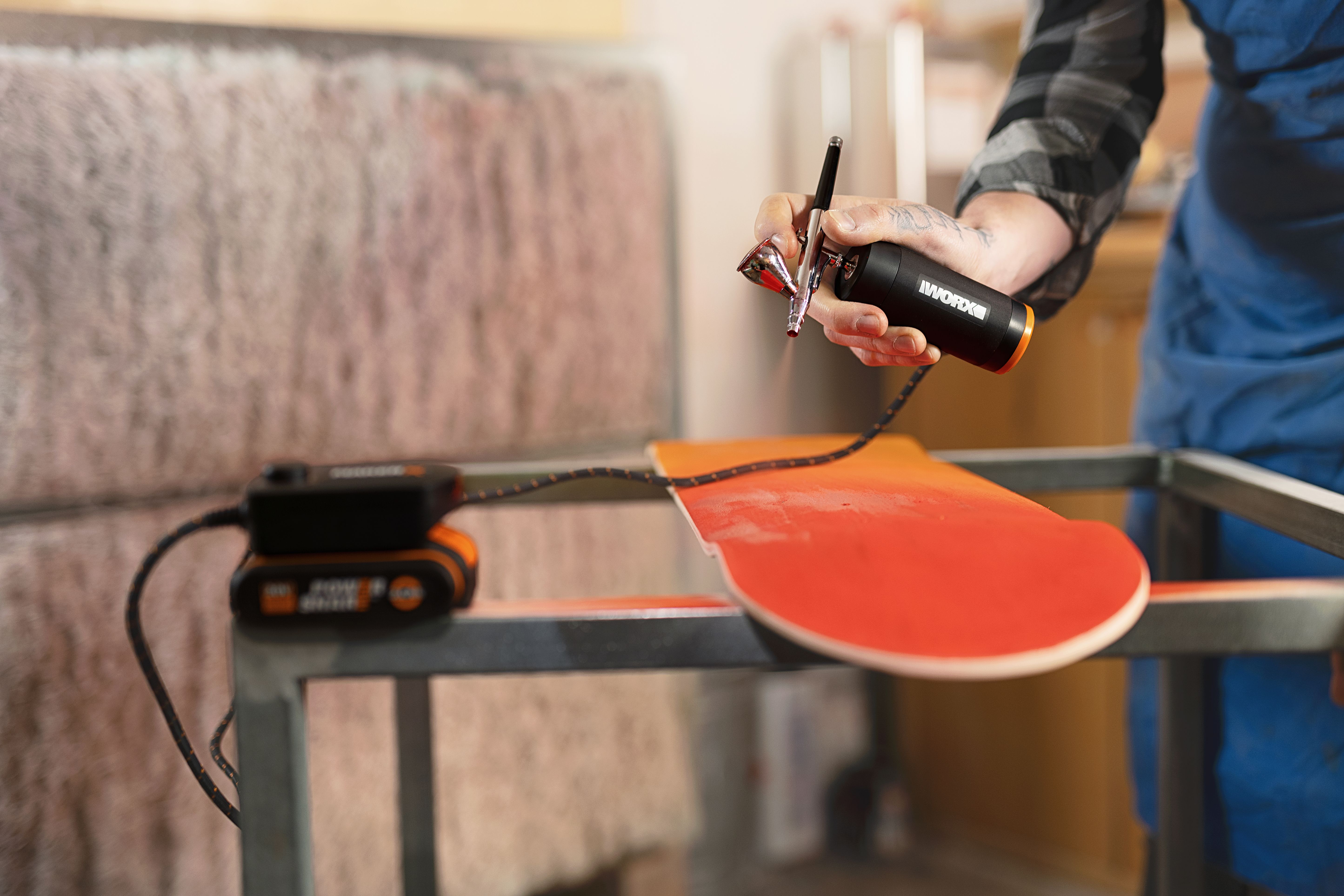 Worx WX742.9 - Aerógrafo MakerX