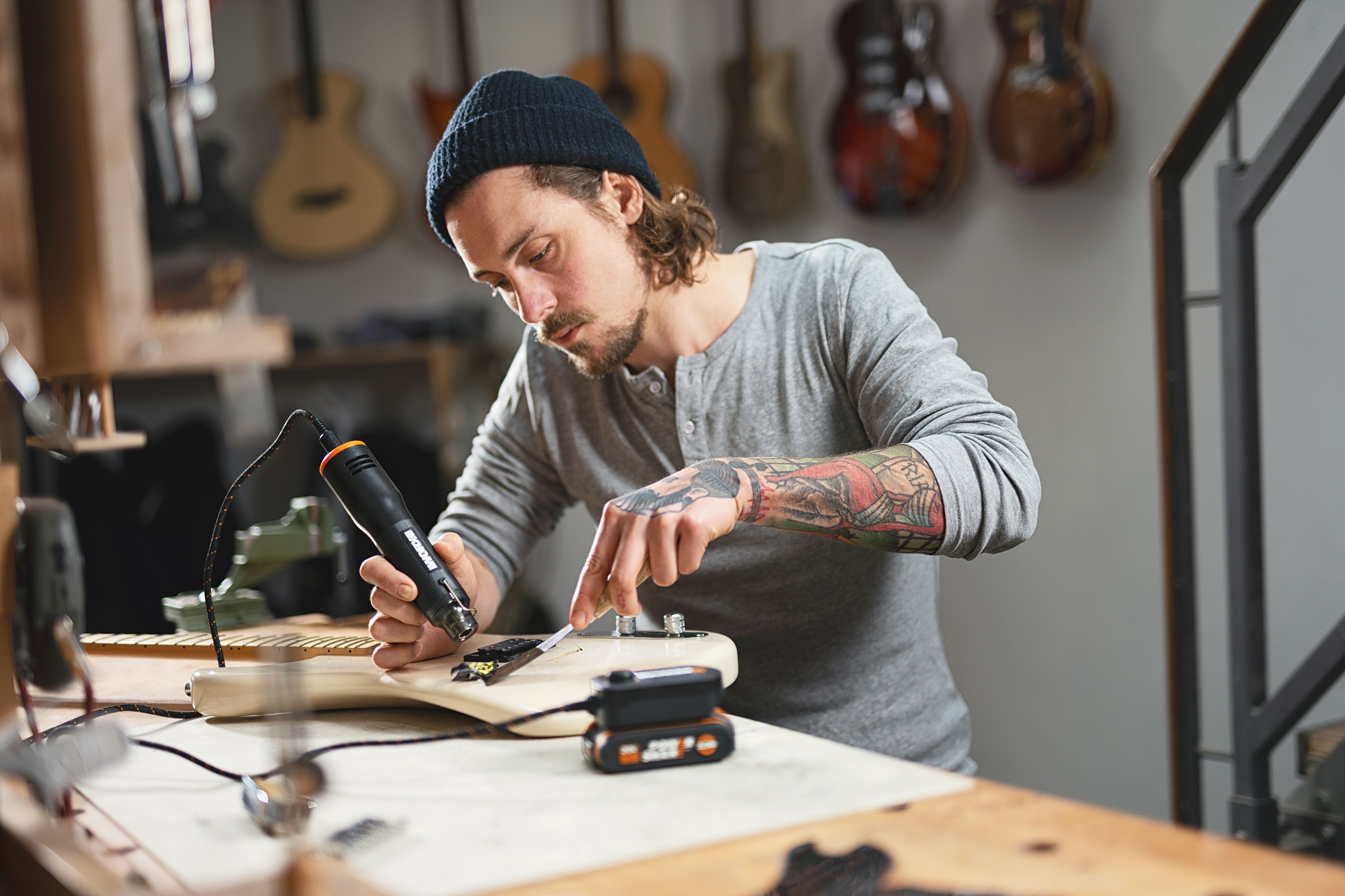 Worx WX743.9 - Pistola de calor MakerX