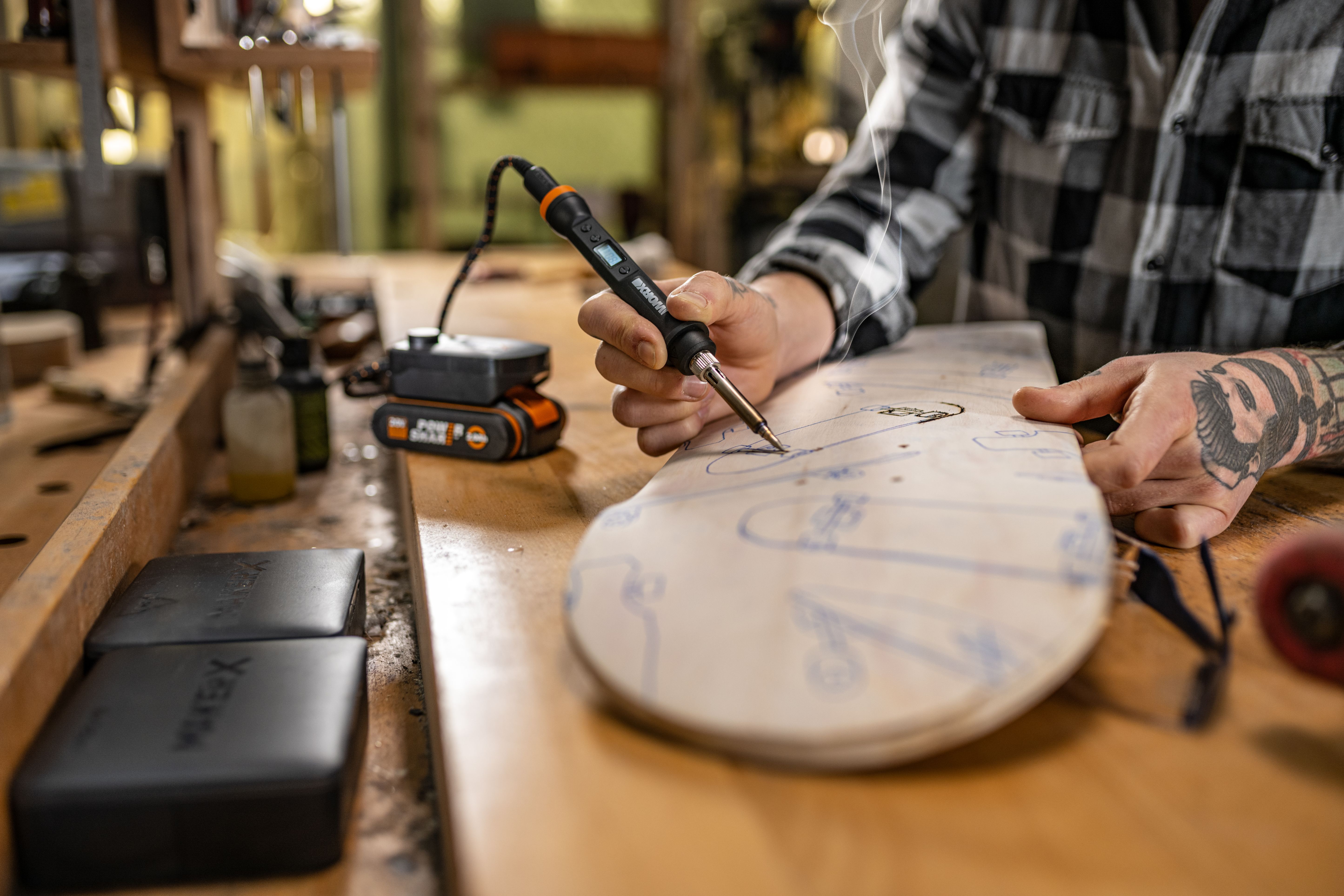 Worx WX744.9 - Soldador MakerX