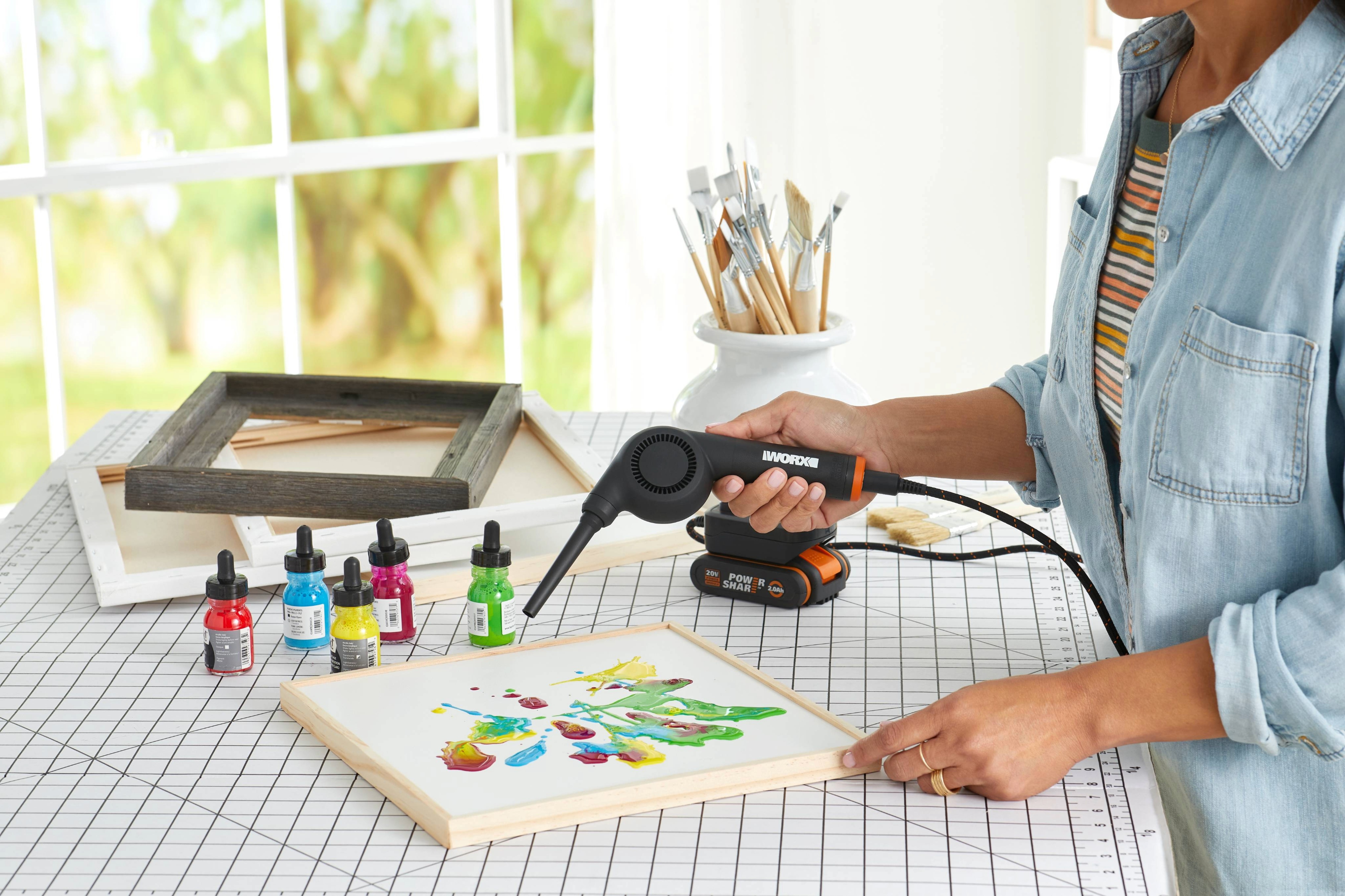 Worx WX747.9 - Mini Soplador MakerX 20V (S/bat)