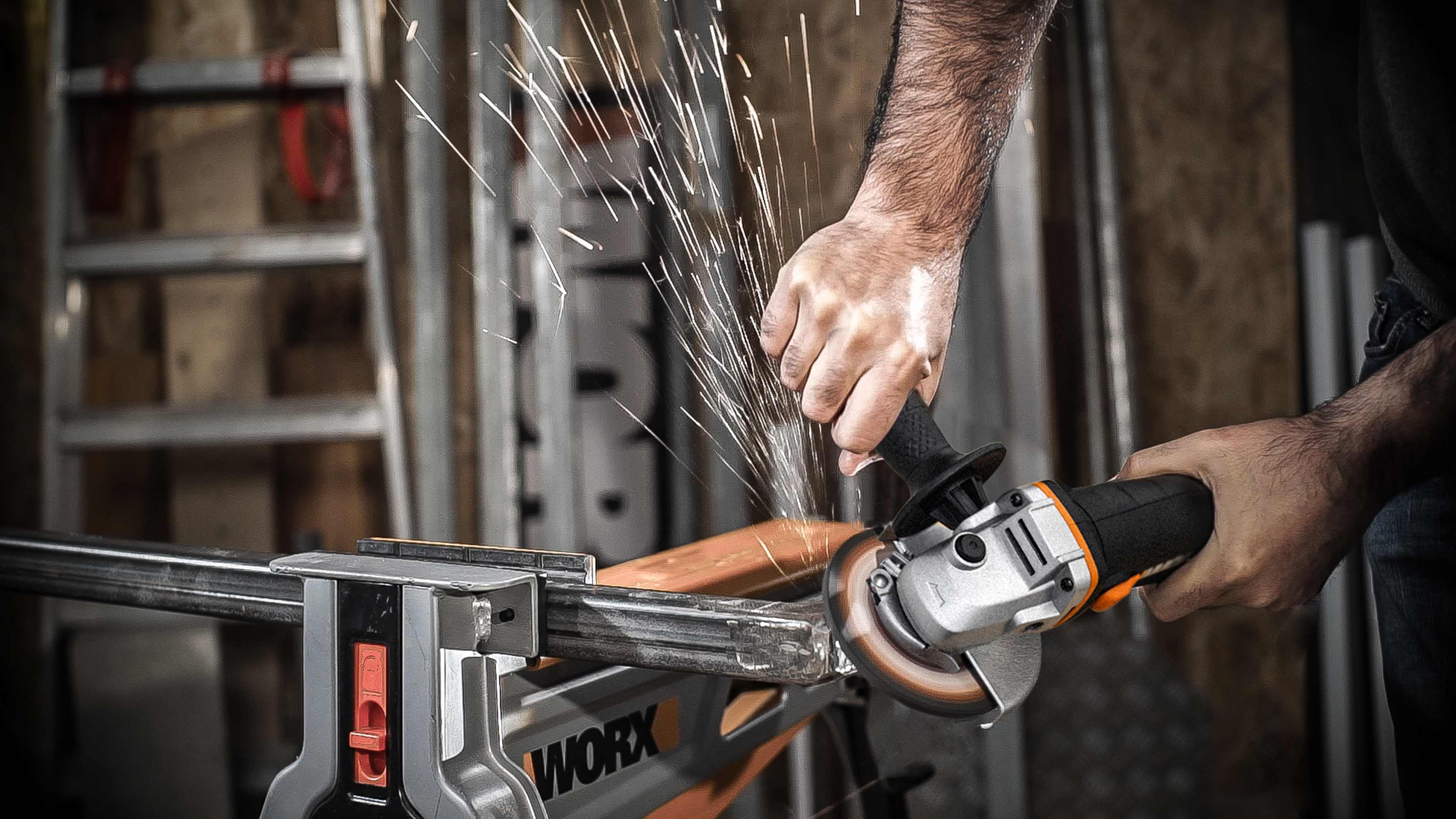 Worx WX800.9 - Amoladora 115mm 20V (S/bat)