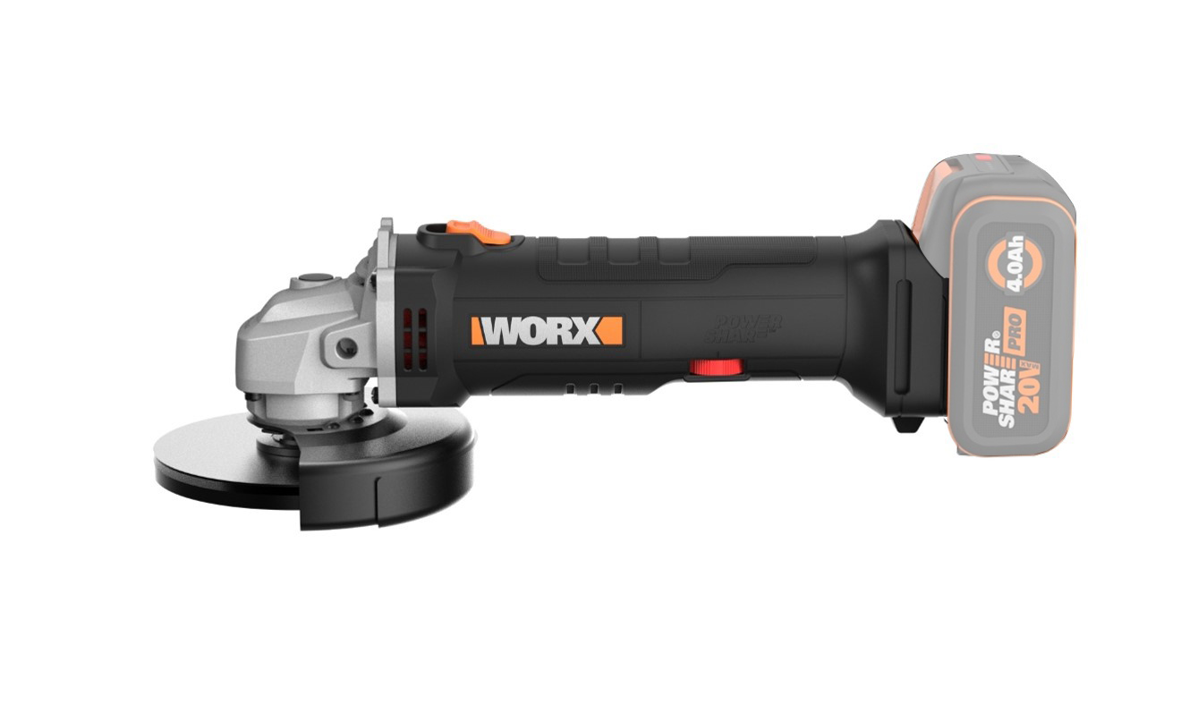 Amoladora angular 115mm 20V (1bat 4,0Ah)