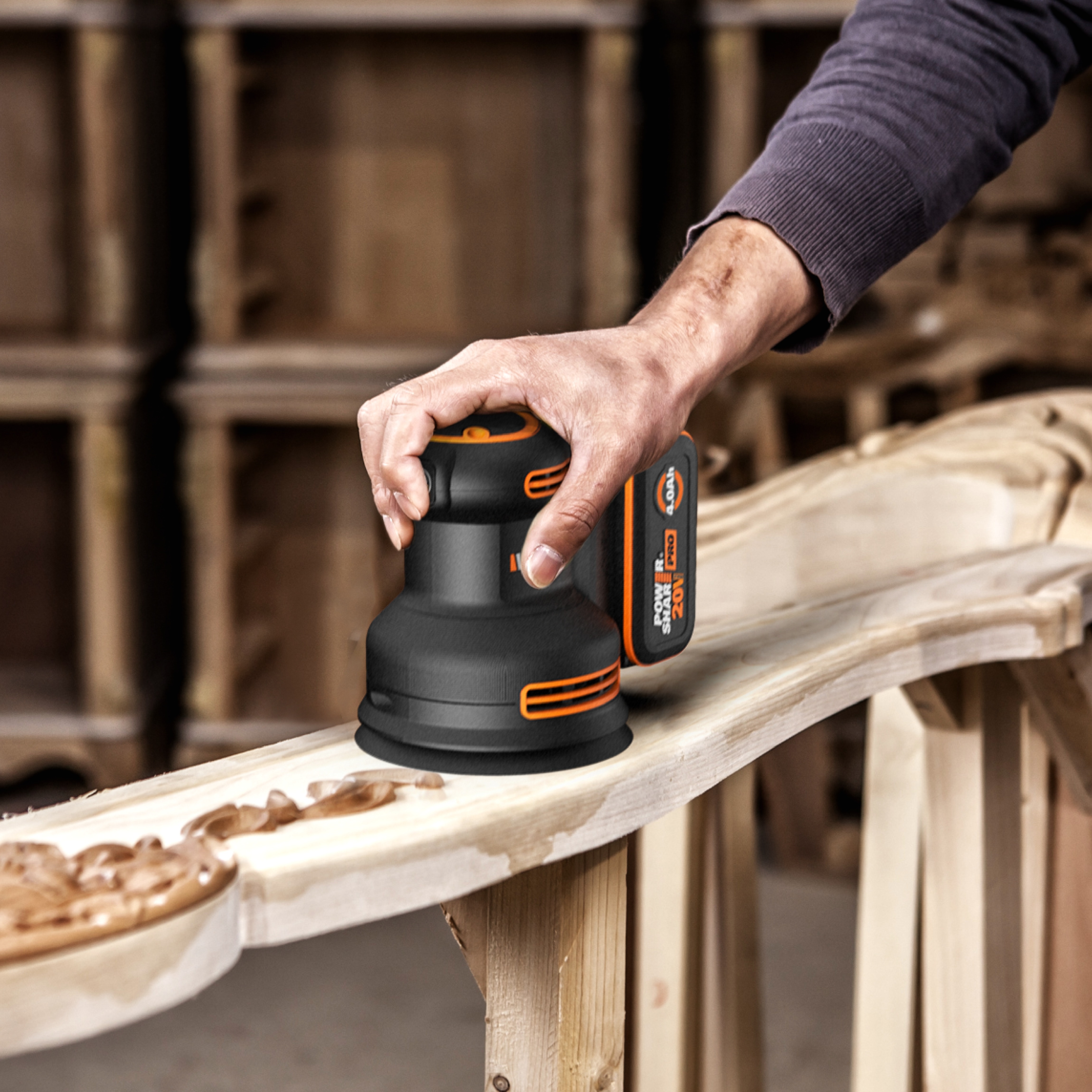 Worx WX823.9 Multilijadora 20V BL NITRO (S/bat)