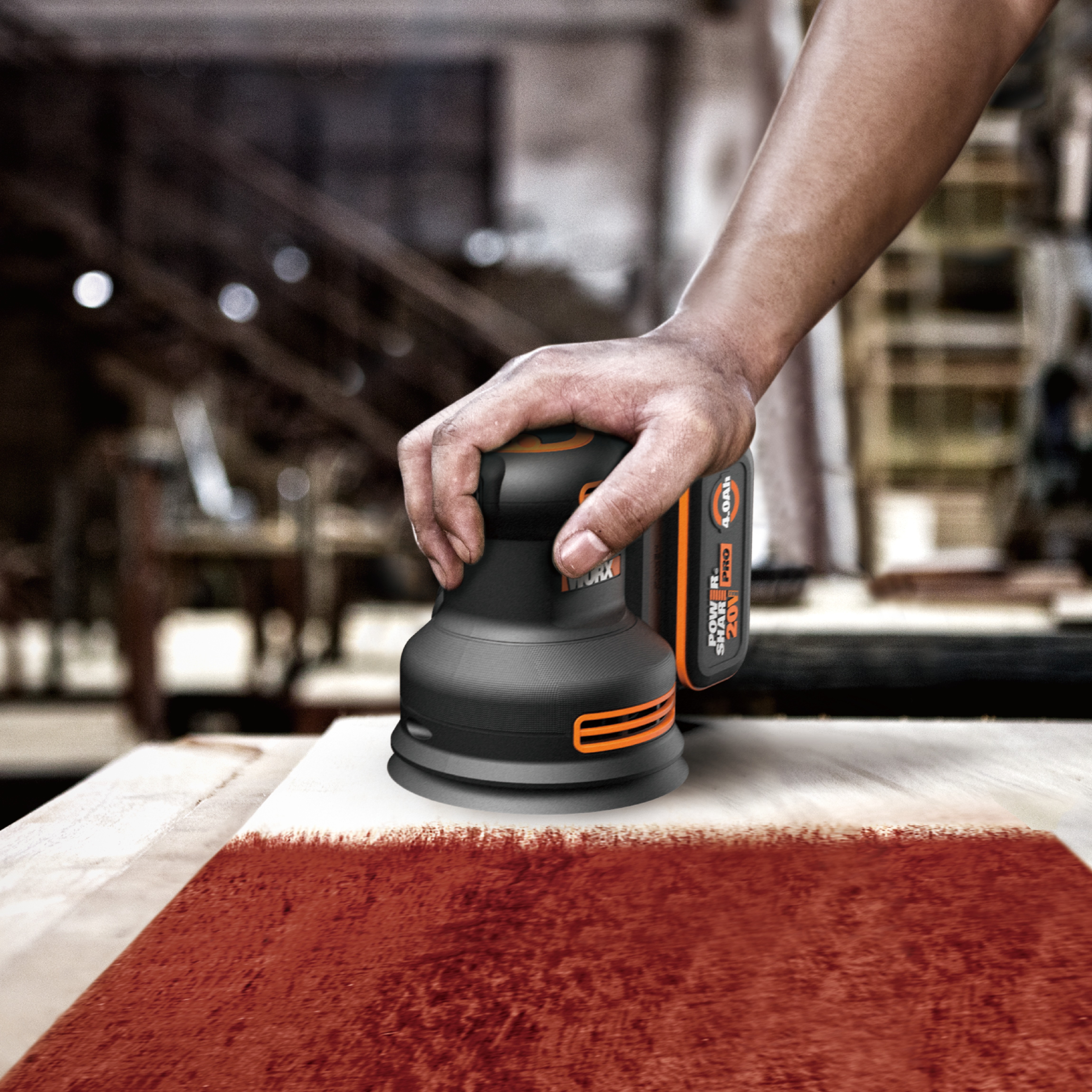 Worx WX823.9 Multilijadora 20V BL NITRO (S/bat)