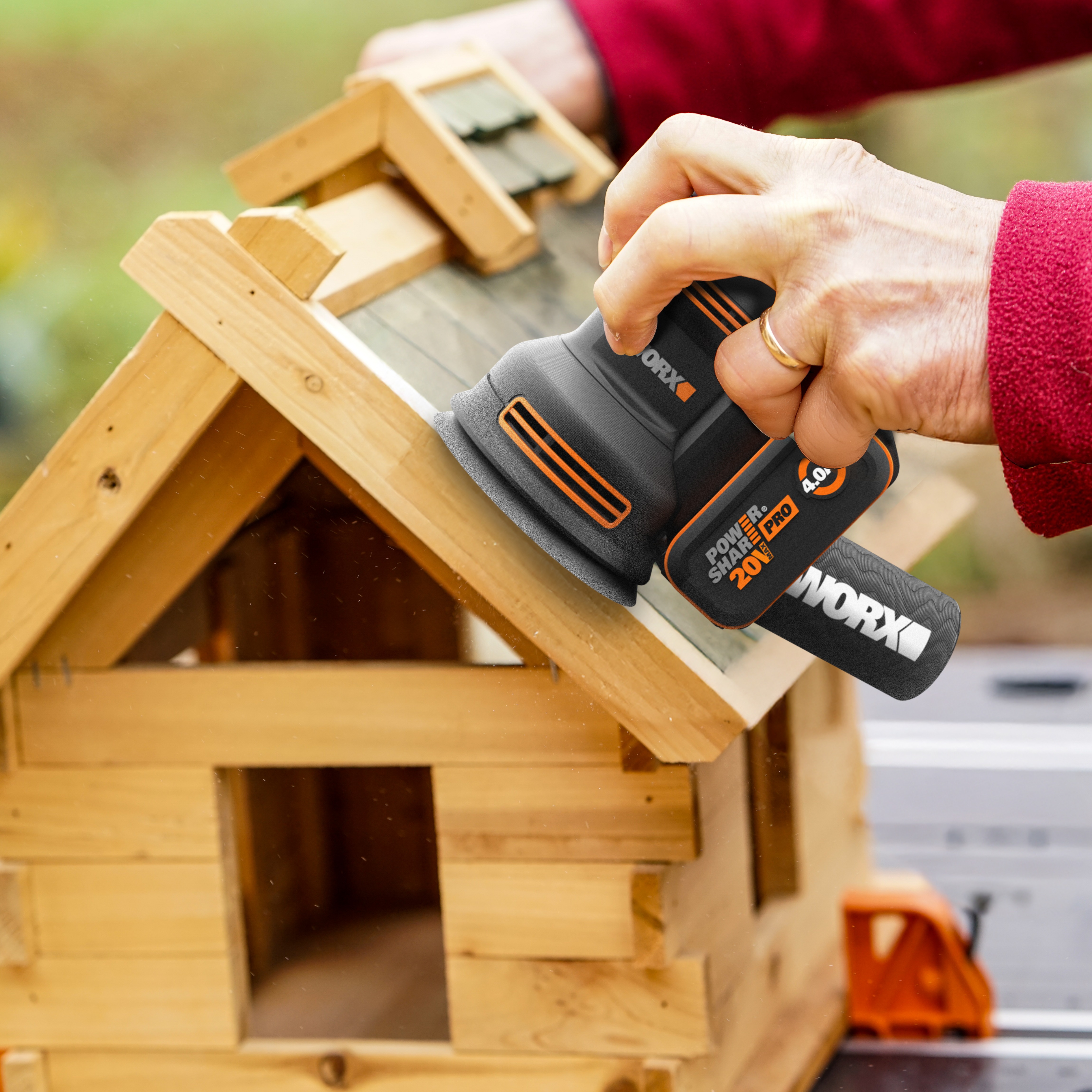 Worx WX823.9 Multilijadora 20V BL NITRO (S/bat)