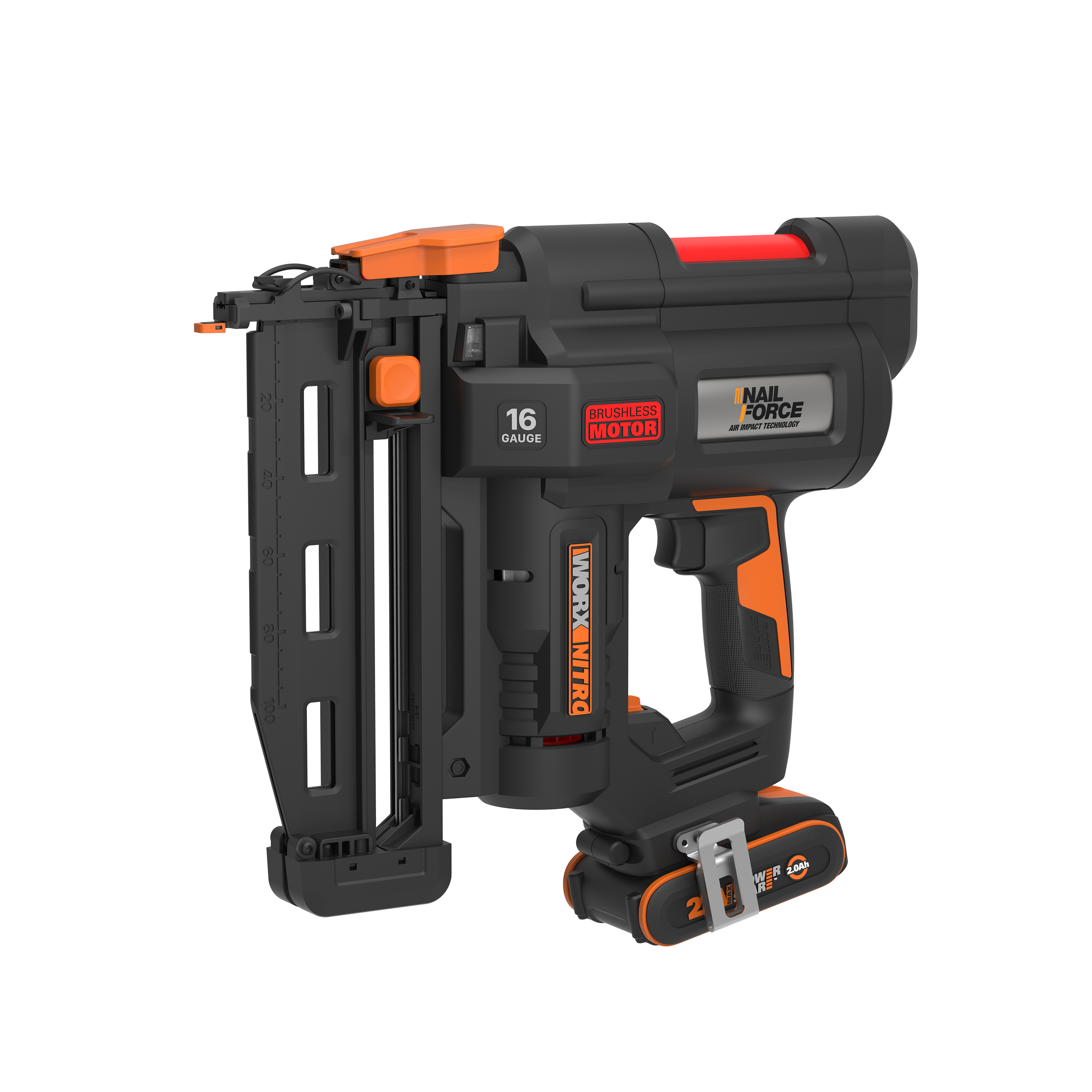 Worx WX841 - Clavadora BL NITRO 20V (1bat 2,0Ah)