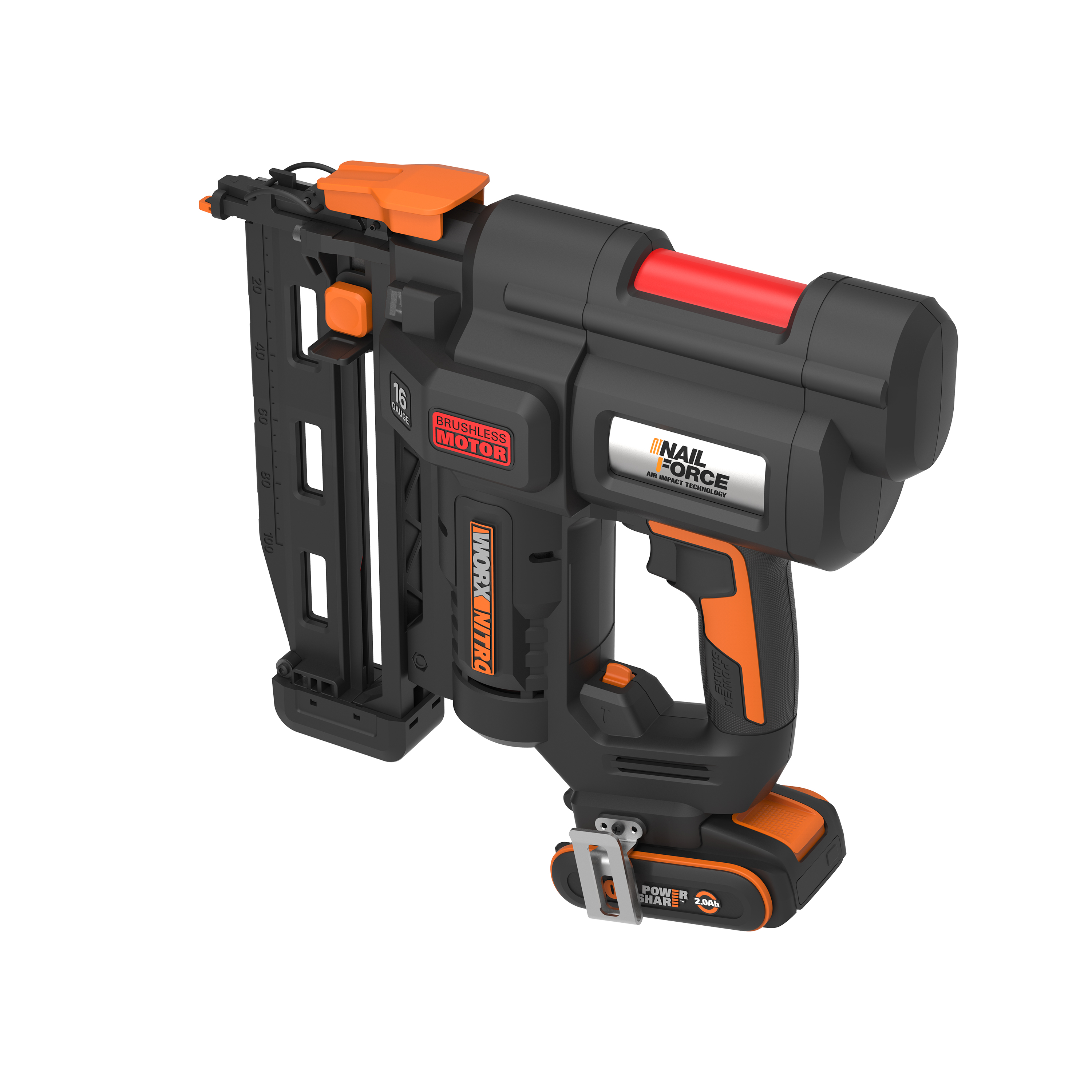 Worx WX841 - Clavadora BL NITRO 20V (1bat 2,0Ah)