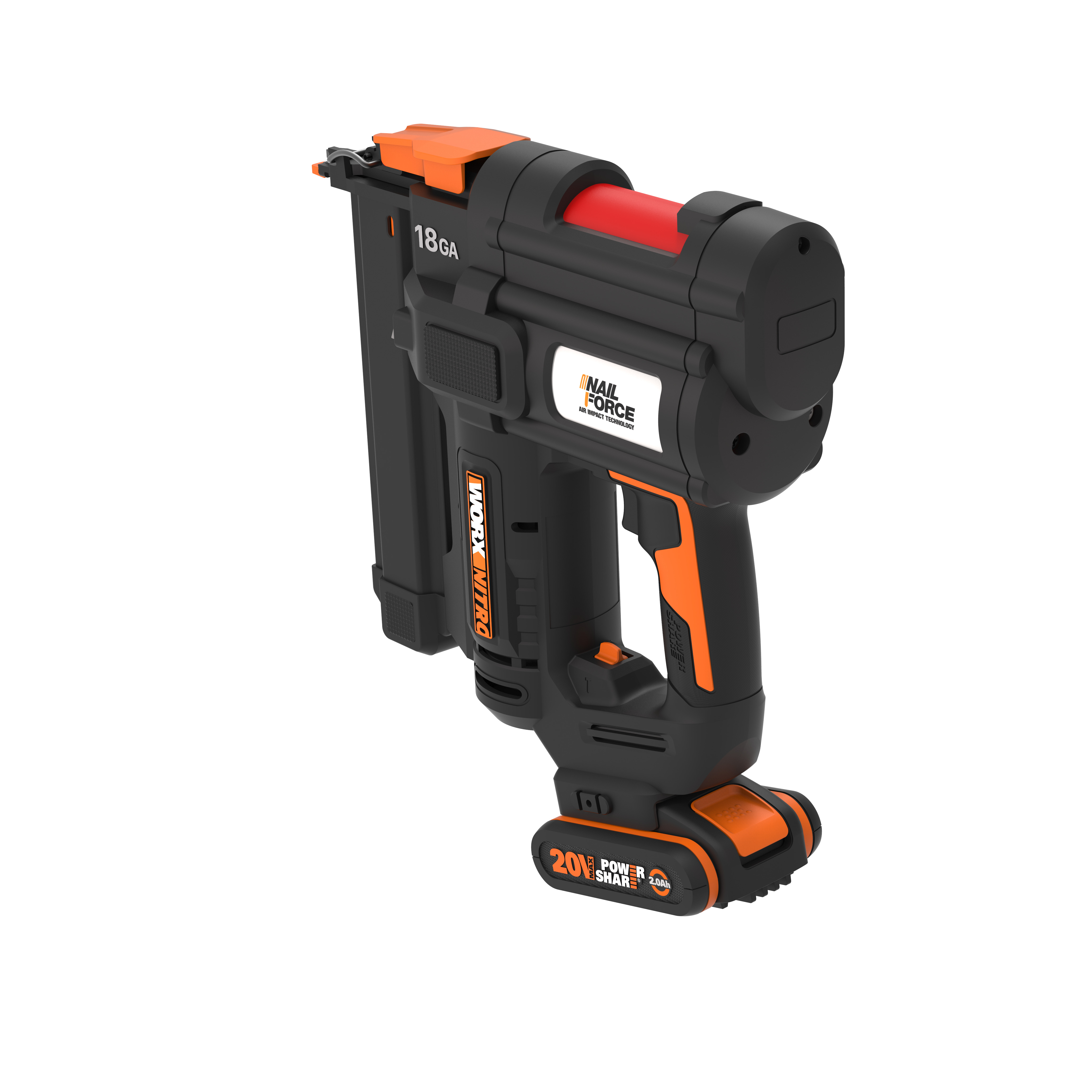 Worx WX844 - Grapadora de corona NITRO 20V (1bat 2,0Ah)