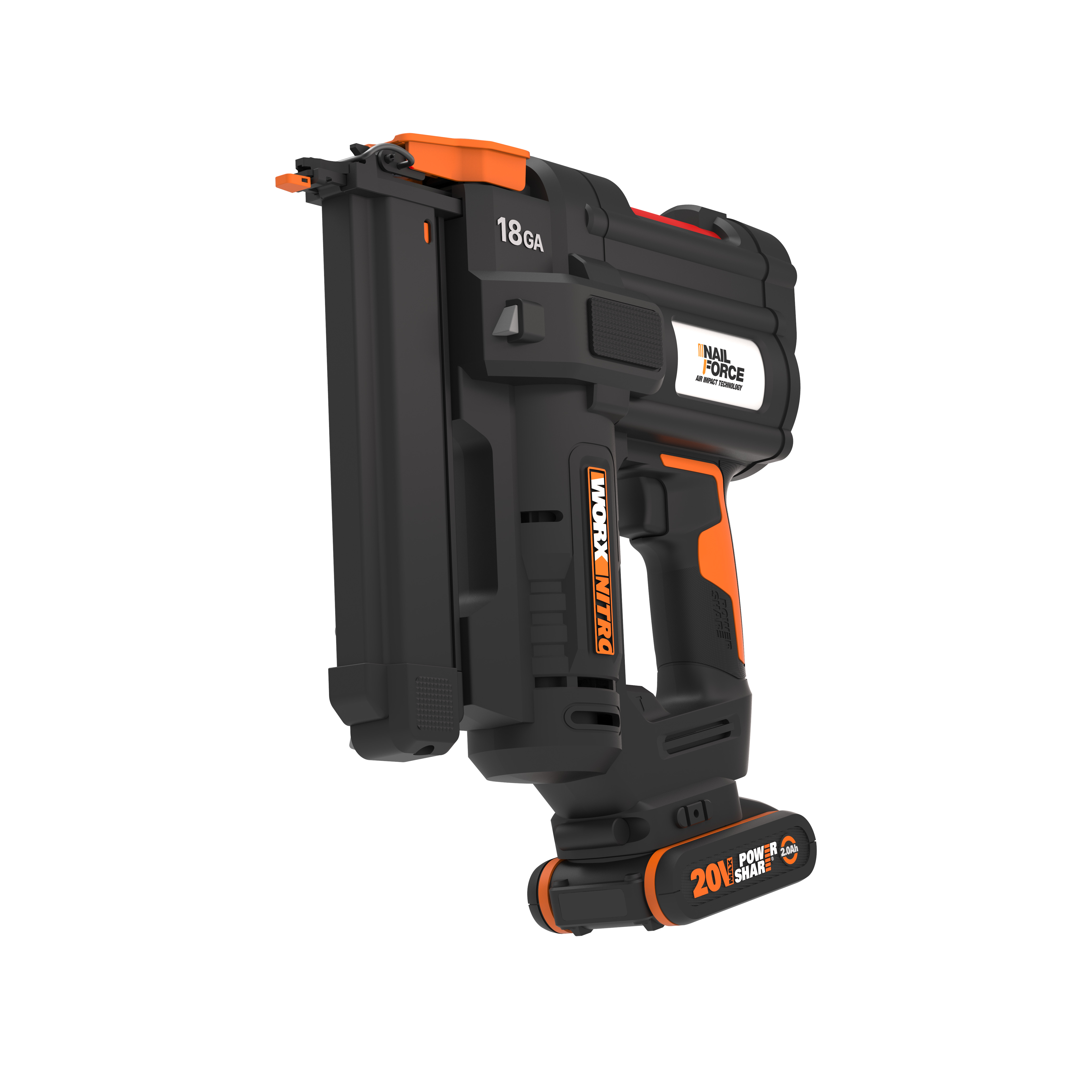 Worx WX844 - Grapadora de corona NITRO 20V (1bat 2,0Ah)
