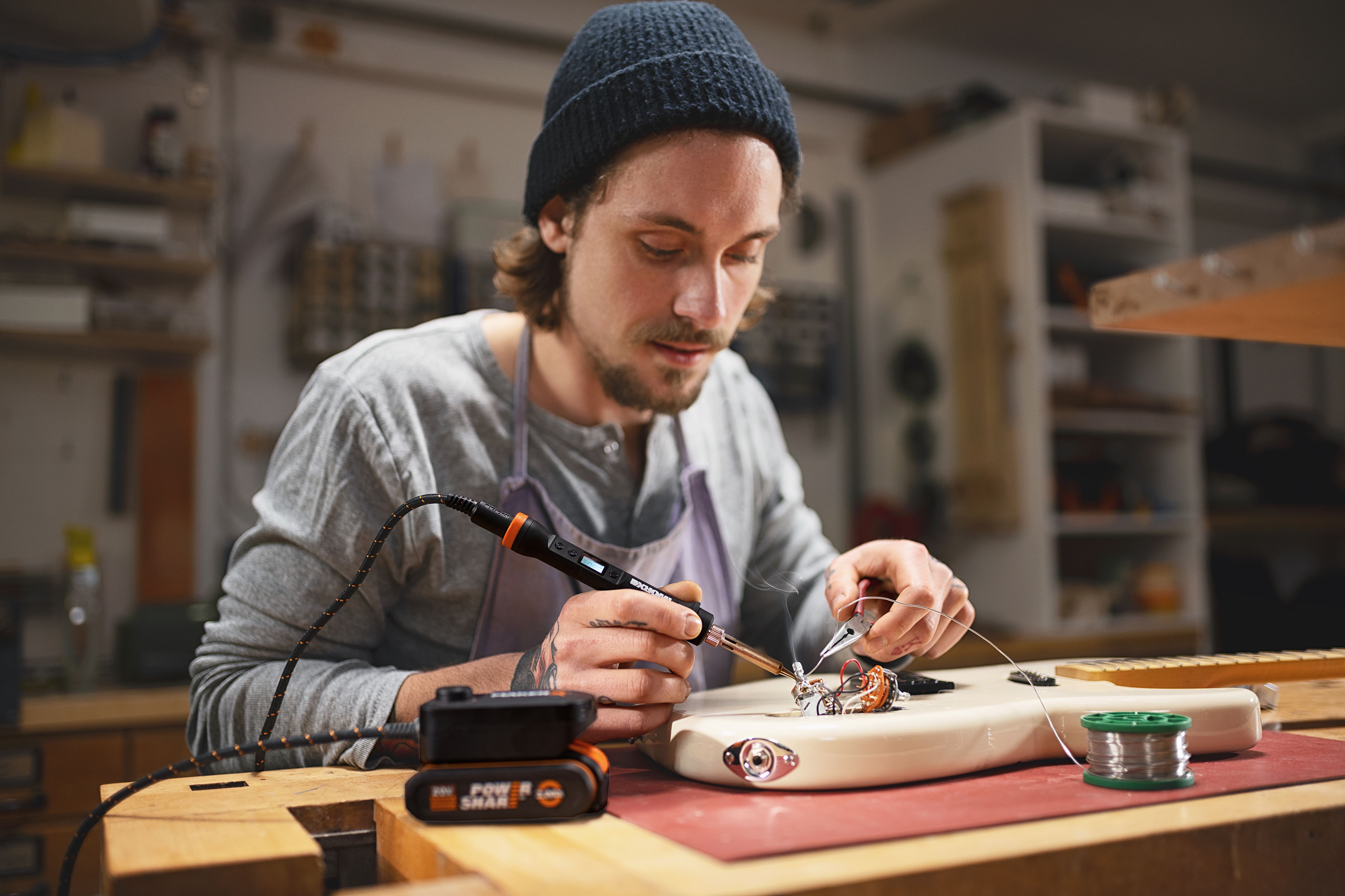 Worx WX988 - Herramienta rotatoria y Soldador Maker X