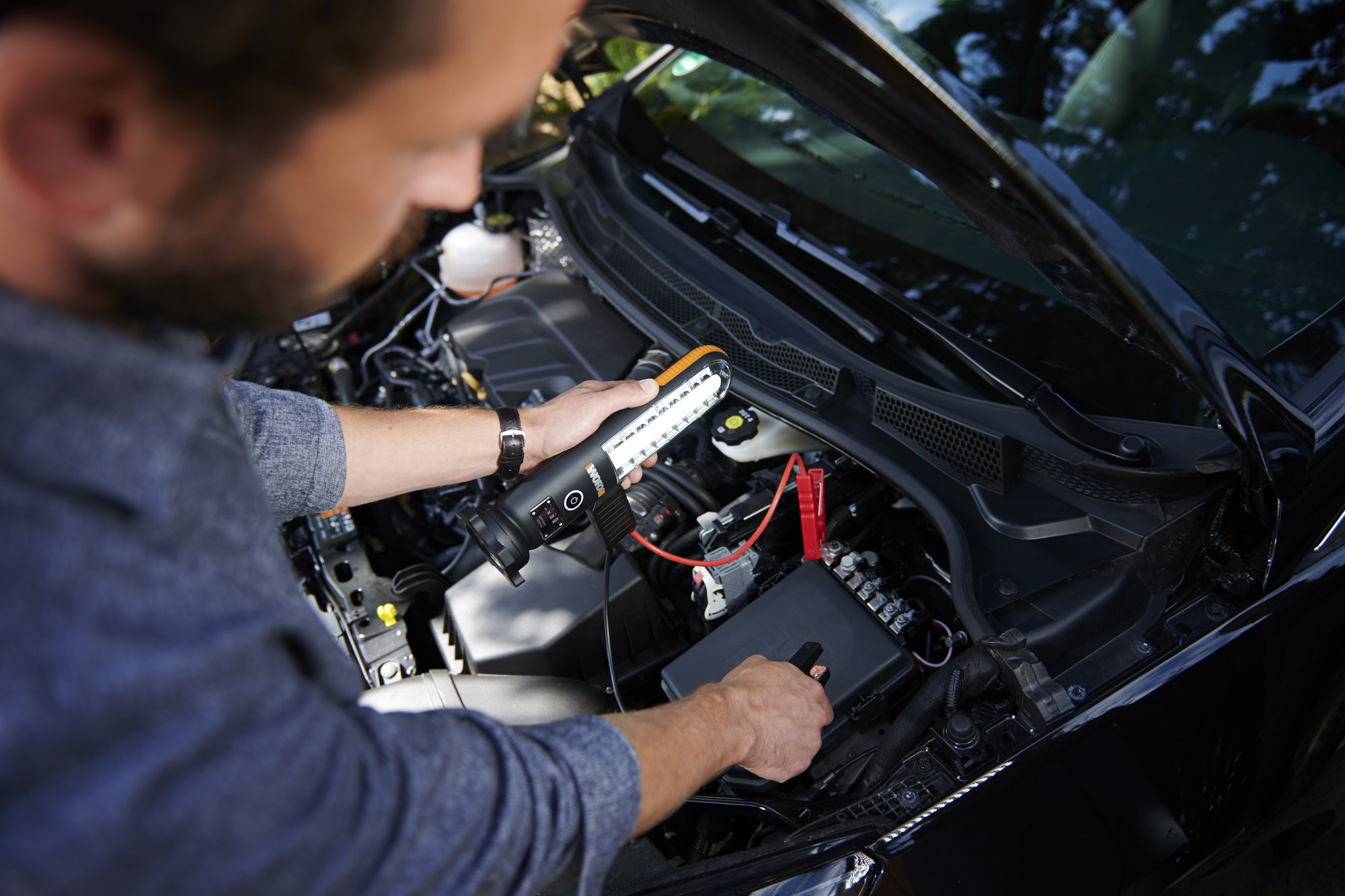 Worx WX852.1 - Arrancador de Coche 12V