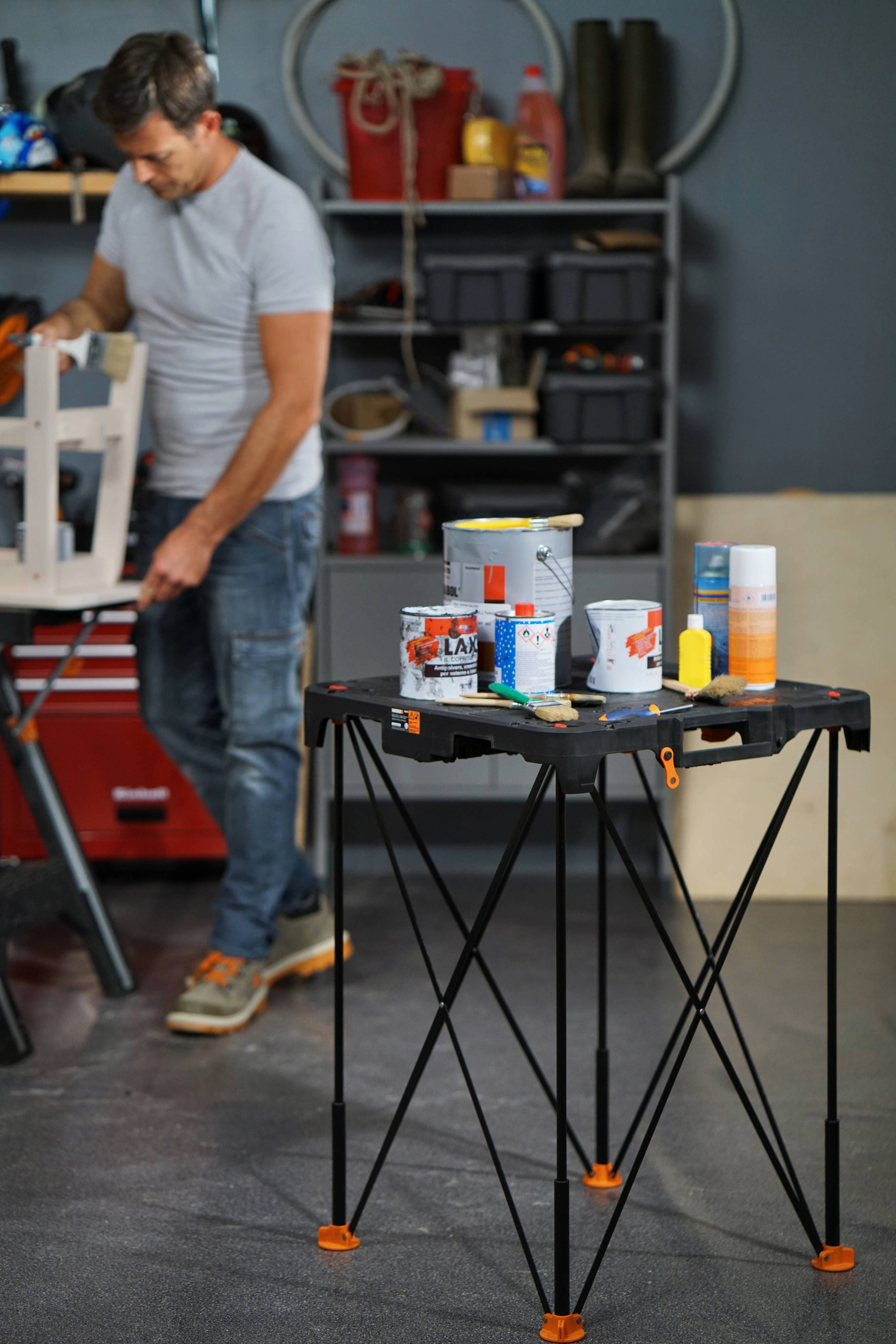 Worx WX066 - Mesa de trabajo plegable Sidekick