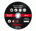 Pack de 5 discos de corte de metal de 75 mm para el modelo KH805
