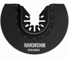Worx WA4954 - Hoja de sierra segmentada Ø100mm EXR