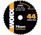 Worx WA5031 - Disco multiusos Ø76mm 44T WX424
