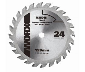 WA5046 - Disco de corte madera Ø120mm 24T WX427