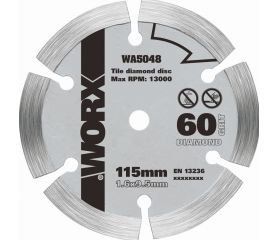 Worx WA5048 - Disco diamante Ø115mm WX427