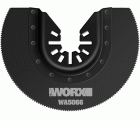 Worx WA5066.3 - 3 cuchillas de inmersión 115x140mm para madera 80mm
