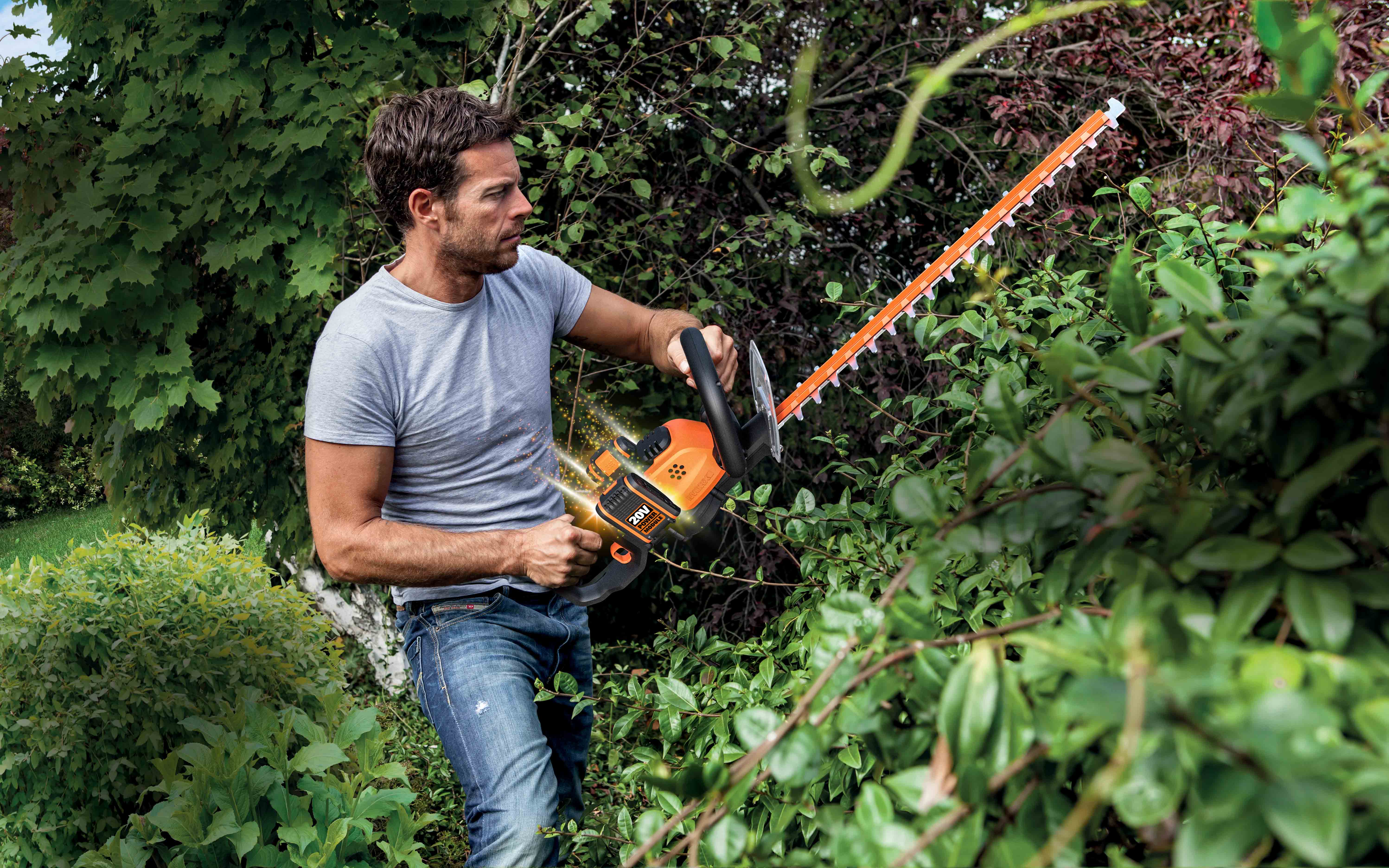 Cortasetos 60 cm 40V (2*20V) (S/bat)