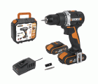 Worx WX102 - Taladro atornillador BL (2bat 2.0Ah)