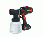 Worx WX020 - Pistola de pintura 20V (1bat 4.0Ah)