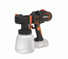Worx WX020.9 - Pistola de pintura 20V S/bat