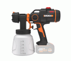 Worx WX020.9 - Pistola de pintura 20V S/bat