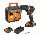 Worx WX102 - Taladro atornillador BL (2bat 2.0Ah)