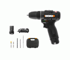 Worx WX121 - Taladro percutor 12V (2bat 2,0Ah)