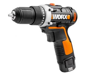 Worx WX128.3 - Taladro Atornillador 12V 2.0Ah (2 bat)