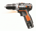 Worx WX128.3 - Taladro Atornillador 12V 2.0Ah (2 bat)