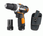 Worx WX128.3 - Taladro Atornillador 12V 2.0Ah (2 bat)