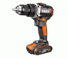 Worx WX175 - Taladro Atornillador Brushless 20V 2.0Ah (2 bat)