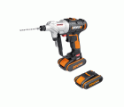 Worx WX176.3 - Taladro Atornillador doble cabezal Switchdriver 20V 2.0Ah (2 bat)