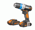 Worx WX178.1 - Taladro Atornillador Ai Drill 20V 2.0Ah (2 bat)