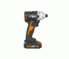 Worx WX261 - Atornillador Impacto Brushless 20V 2.0Ah (2 bat)