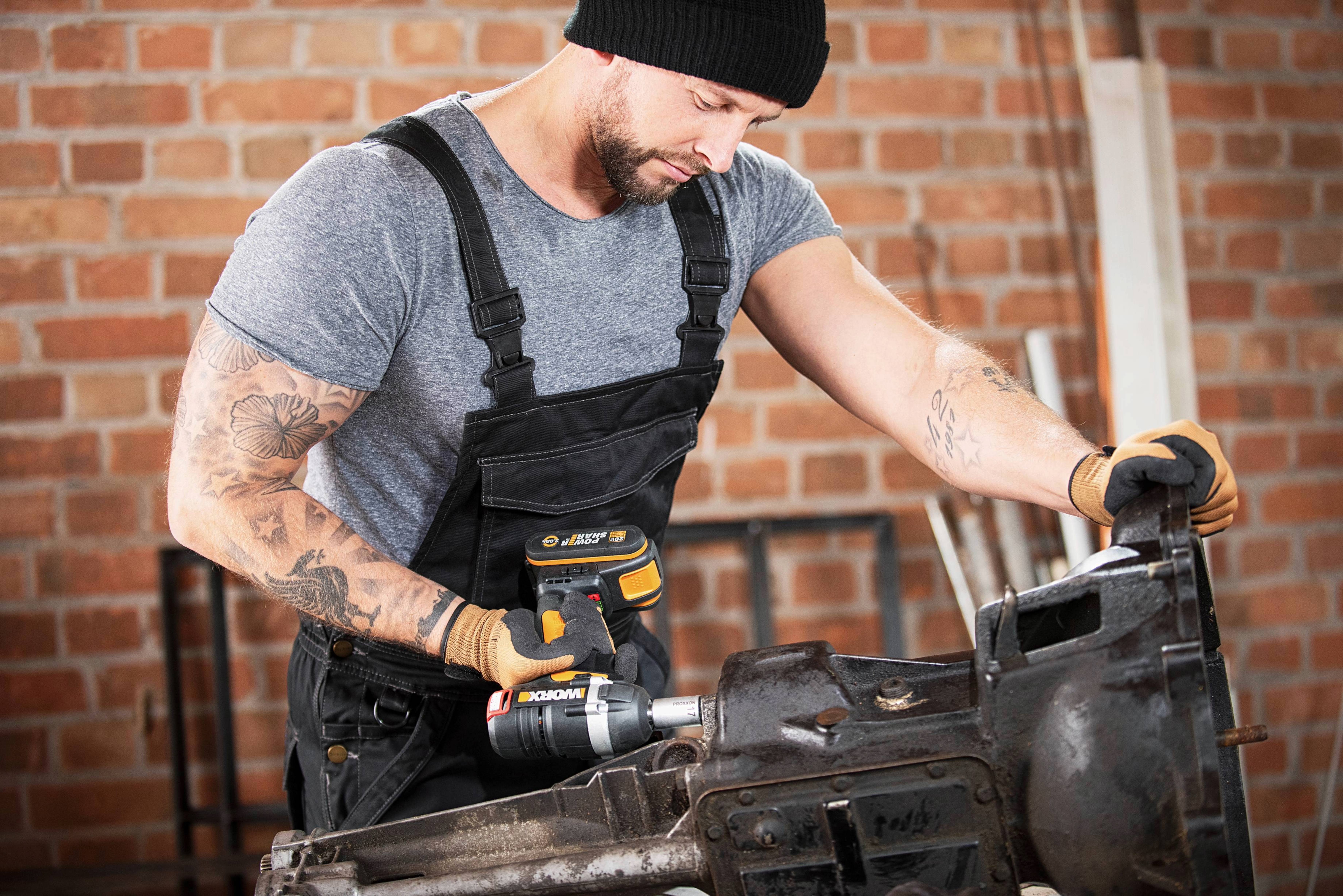 Worx WX279.9 - Llave Impacto Brushless 20V (S/bat)