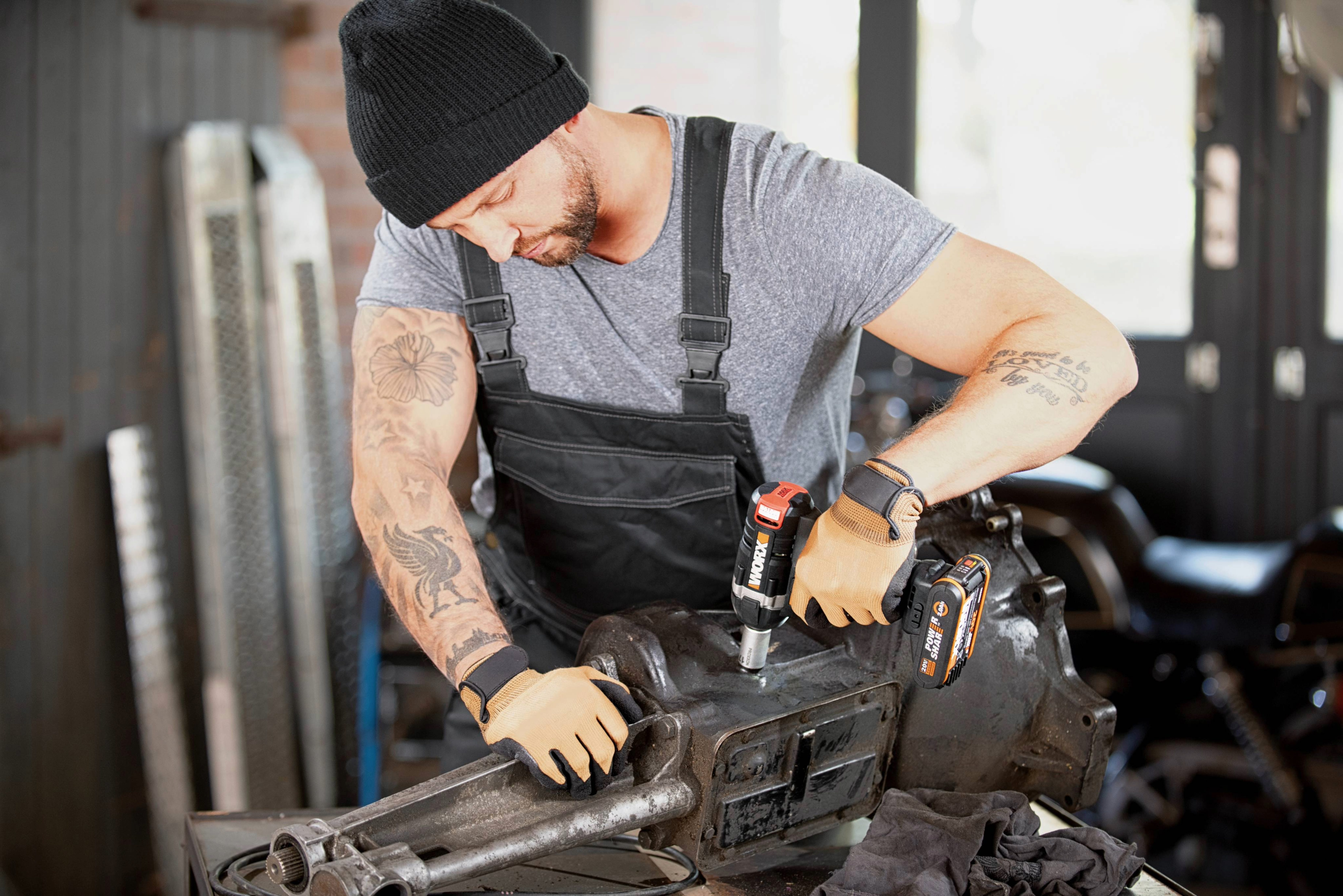 Worx WX279.9 - Llave Impacto Brushless 20V (S/bat)