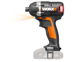 WX292.9 - Atornillador de Impacto Brushless 20V S/bat