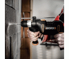Worx WX317.2 - Taladro percutor 600W