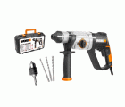Worx WX339.3 - Martillo horizontal 3 Funciones 800W 2,5J