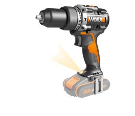 WX352.9 - Taladro Percutor Brushless 20V S/bat