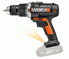 Worx WX372.9 - Taladro percutor 20V (S/bat)