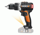 Worx WX373.9 - Taladro percutor Brushless 20V (S/bat)