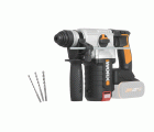 Worx WX380.9 - Martillo 4 F Brushless 2,2J 20V S/bat