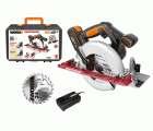 Worx WX530 - Sierra circular Exactrack 20V 2.0Ah (1 bat)