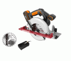 Worx WX530 - Sierra circular Exactrack 20V 2.0Ah (1 bat)