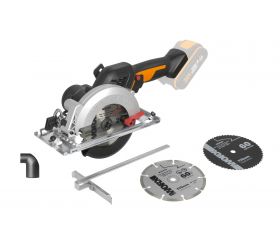 Worx WX531.9 - Sierra circular Brushless Worxsaw 46mm 20V (S/bat)