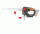 Worx WX550.9 - Sierra 2en1, sable/calar pendular 20V (S/bat)